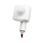 PIR Motion Sensor Human Motion Detector Light Switch Adjustable Auto On/Off Light Switch AC85-265V 180 Degrees Indoor Outdoor Waterproof IP67