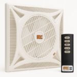 SIC False Ceiling Fan 2×2 (14 Inch) with Remote Control | Energy Efficient Ventilation Fan