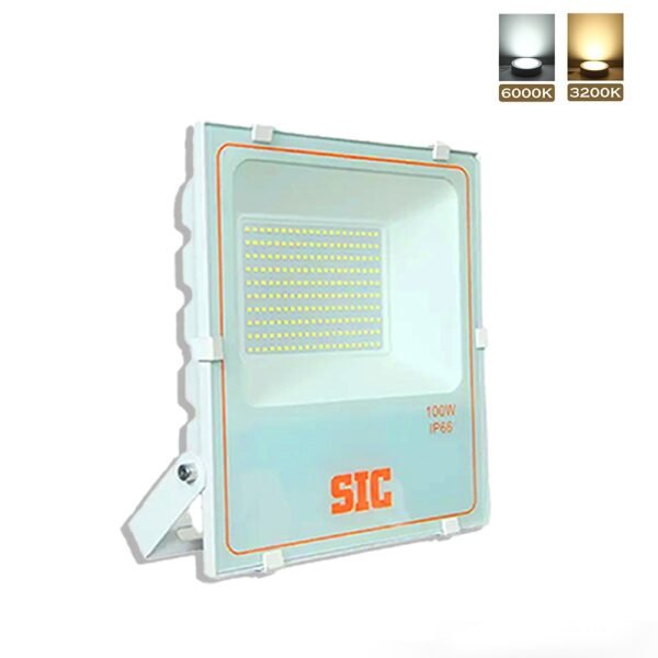 SIC 100W LED Flood Light – IP66 Outdoor Waterproof Light, PF 0.9 - Image 7