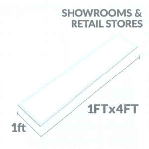SIC LED SMD Panel Light 1×4 – 48W | High Brightness 110LM/W | Energy Efficient Ceiling Light