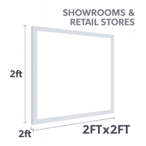 SIC LED SMD Panel Light 2x2 – 48W | High Brightness 110LM/W | Energy Efficient Ceiling Light