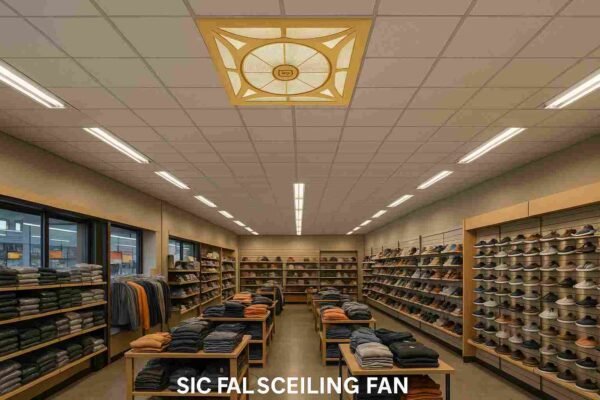 SIC False Ceiling Fan 2×2 18″ with Remote Control - Image 11