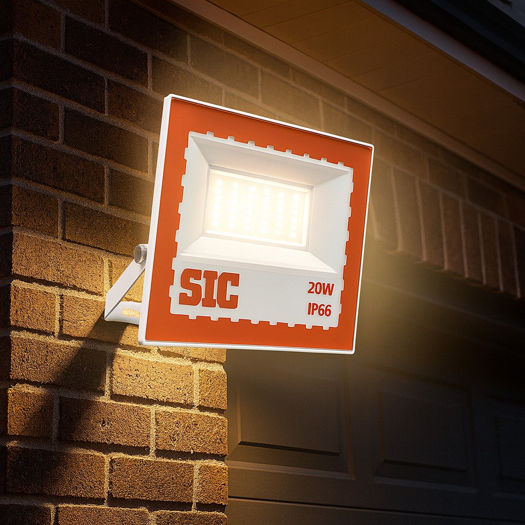 SIC 20W LED SMD Flood Light – IP66 Waterproof – High Brightness
