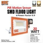 SIC 20W Motion Sensor Flood Light