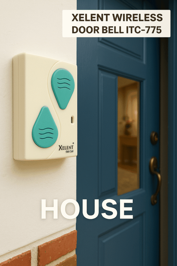 Xelent Wireless Digital Doorbell – High Sound Quality, Easy Installation, Modern Design - Image 8