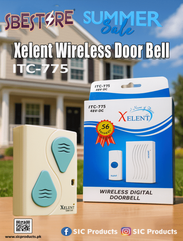 Xelent Wireless Digital Doorbell – High Sound Quality, Easy Installation, Modern Design - Image 9