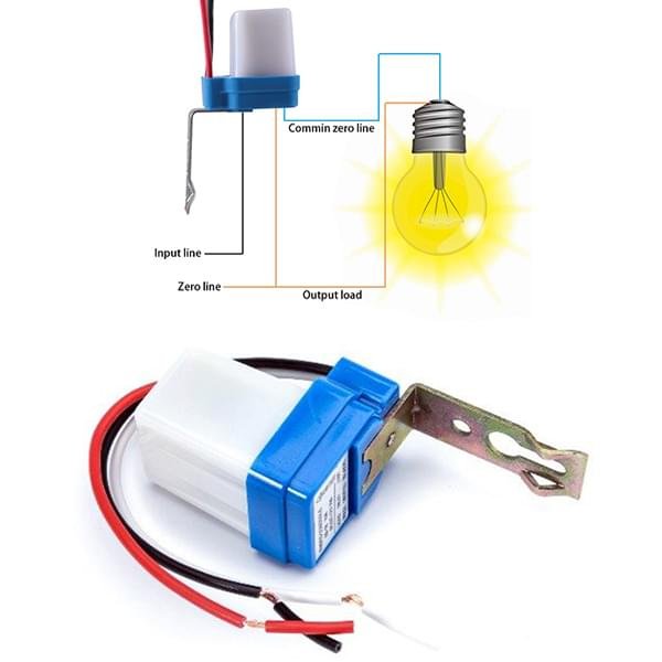 SIC Photocell Sun Switch Automatic On/Off Light Control Sensor Switch AC85-265V, DC 12V 10A Day Night Sensor Switch for Lights - Image 8