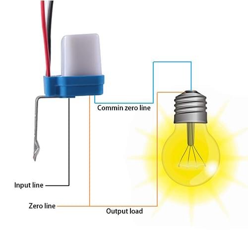 SIC Photocell Sun Switch Automatic On/Off Light Control Sensor Switch AC85-265V, DC 12V 10A Day Night Sensor Switch for Lights - Image 11