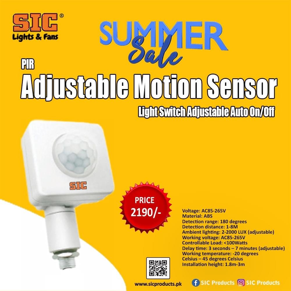 PIR Motion Sensor Human Motion Detector Light Switch Adjustable Auto On/Off Light Switch AC85-265V 180 Degrees Indoor Outdoor Waterproof IP67 - Image 10