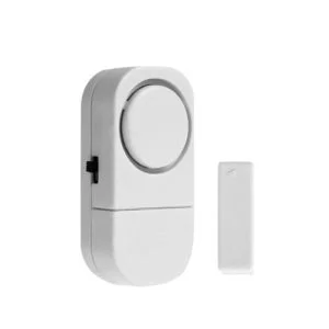 Wireless motion sensor door window security alarm